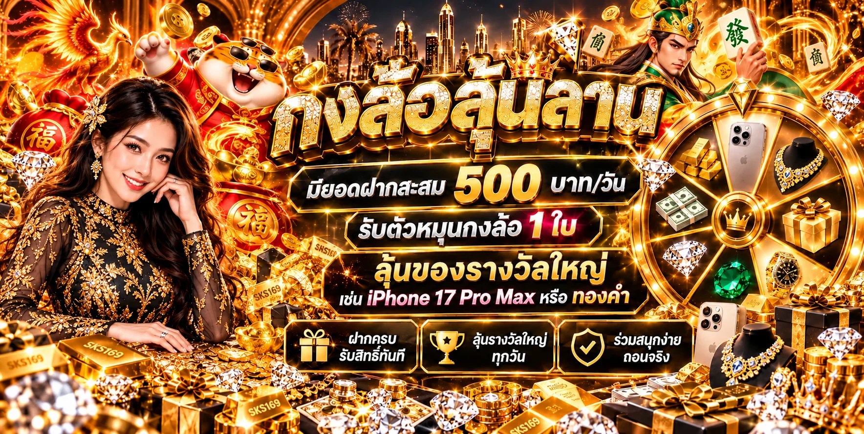 ภาพรวมสล็อตออนไลน์ SKS169 และค่ายเกมยอดนิยม